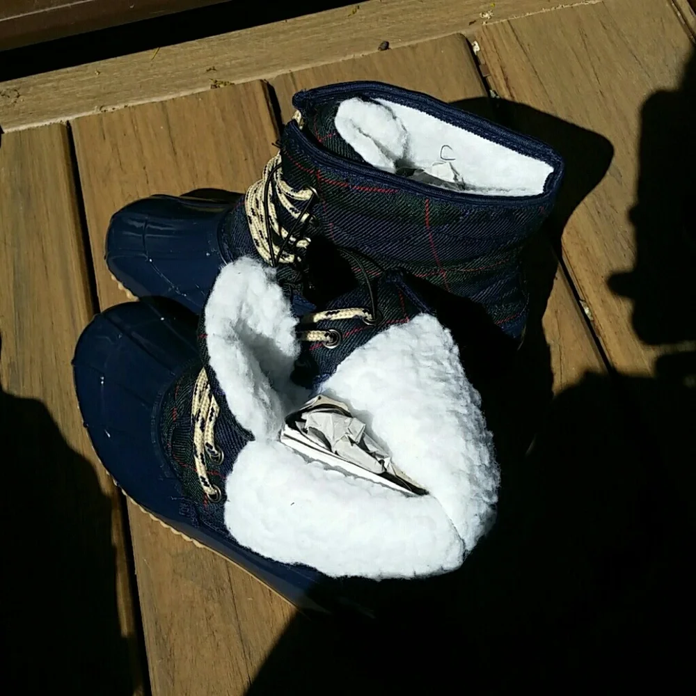 NWOB - Sociology Plaid Quilted Duck Boots